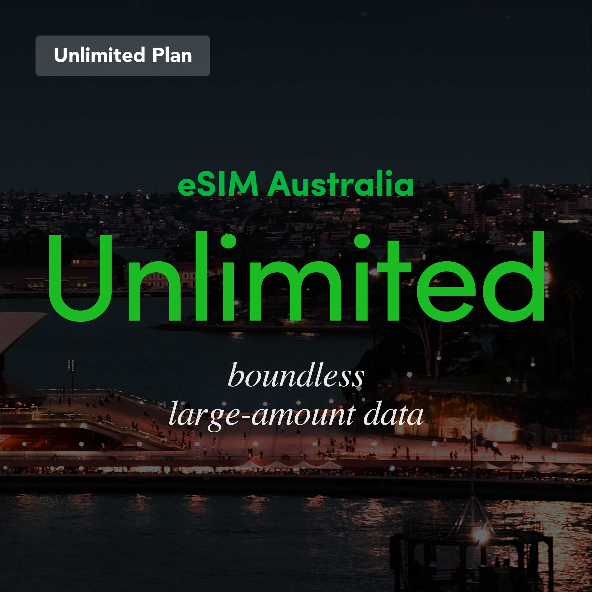 eSIM Australia Unlimited Plan